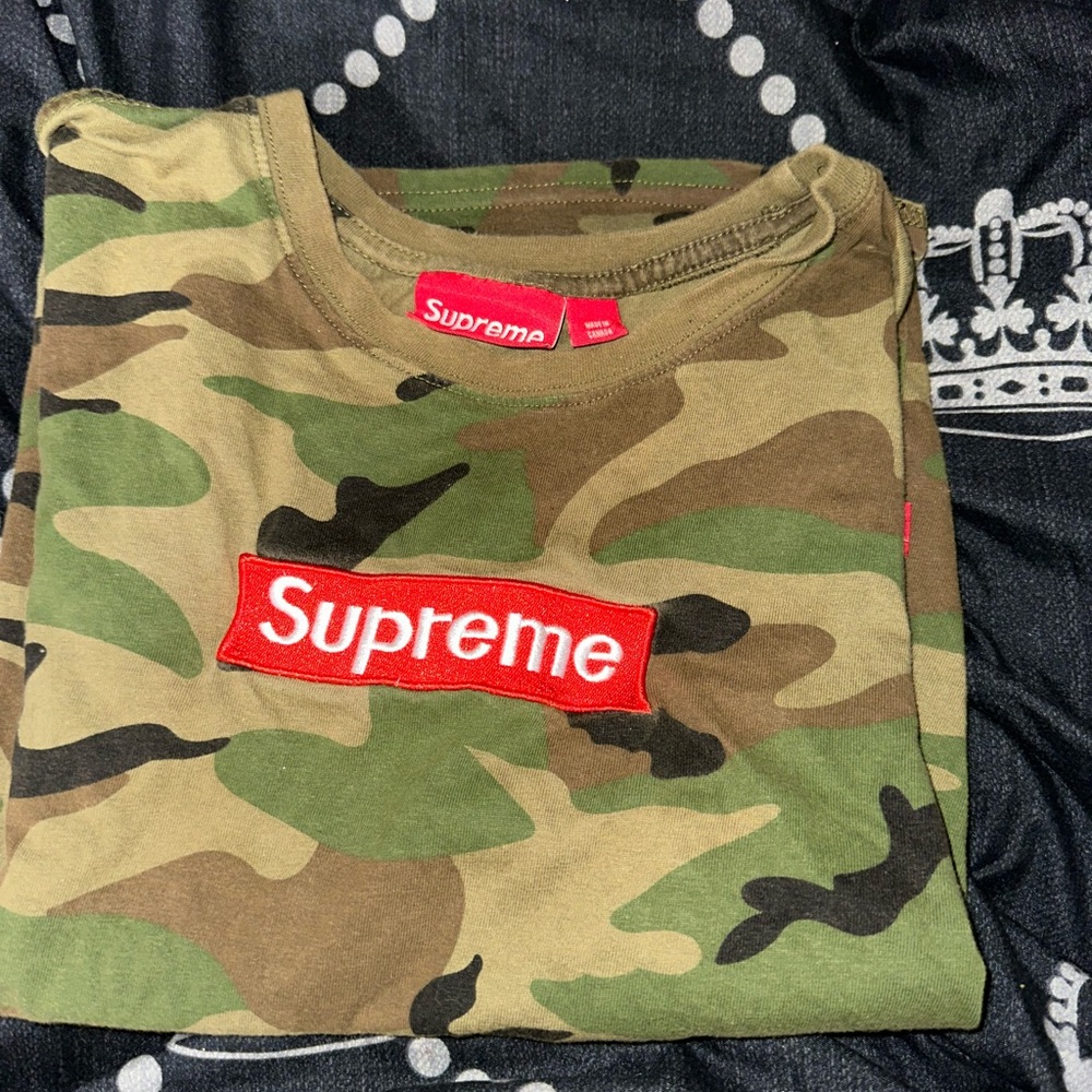 Supreme Camouflage T-Shirt